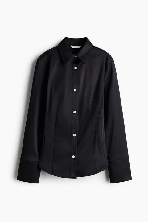 Fitted Twill Shirt