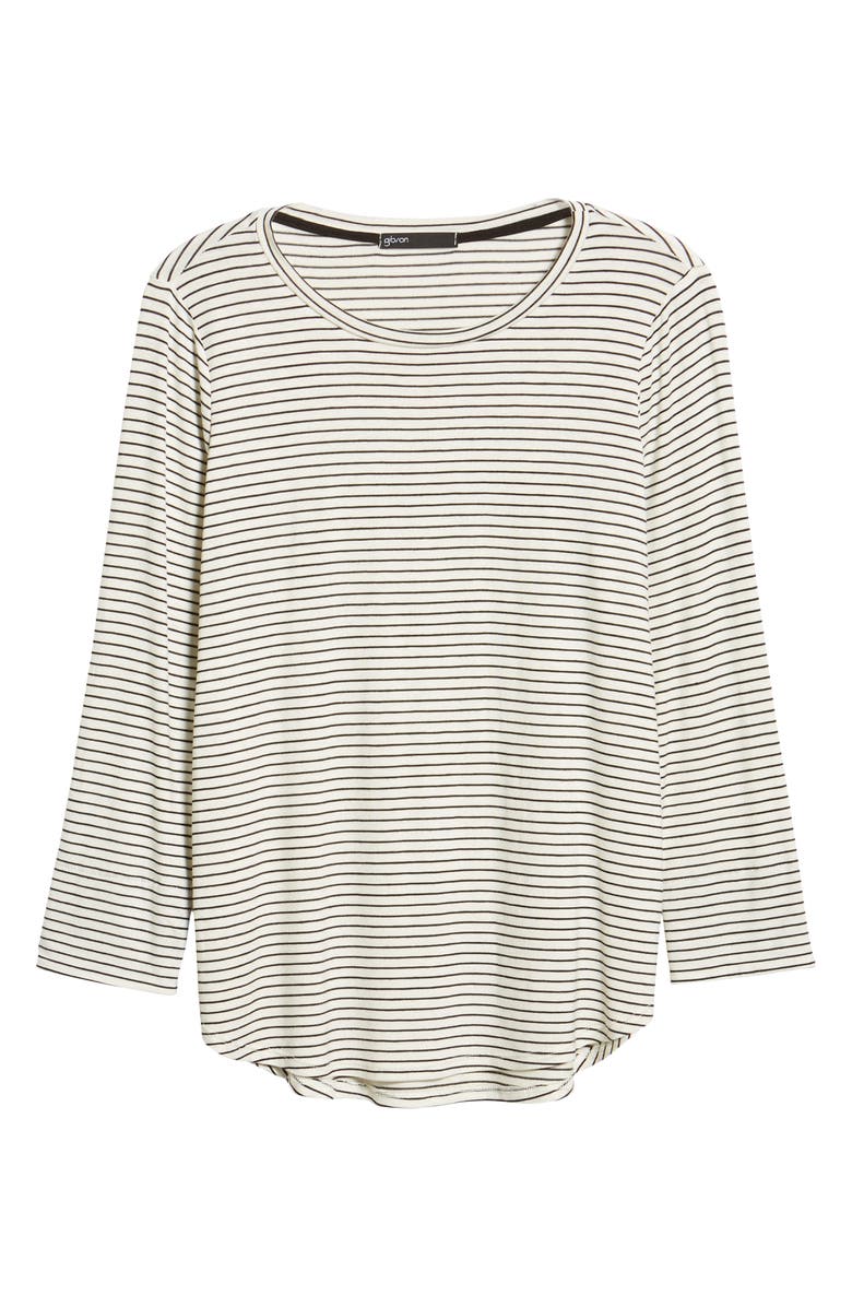 GIBSONLOOK Gibson x Living in Yellow Alice Stripe Jersey Top, Alternate, color, 