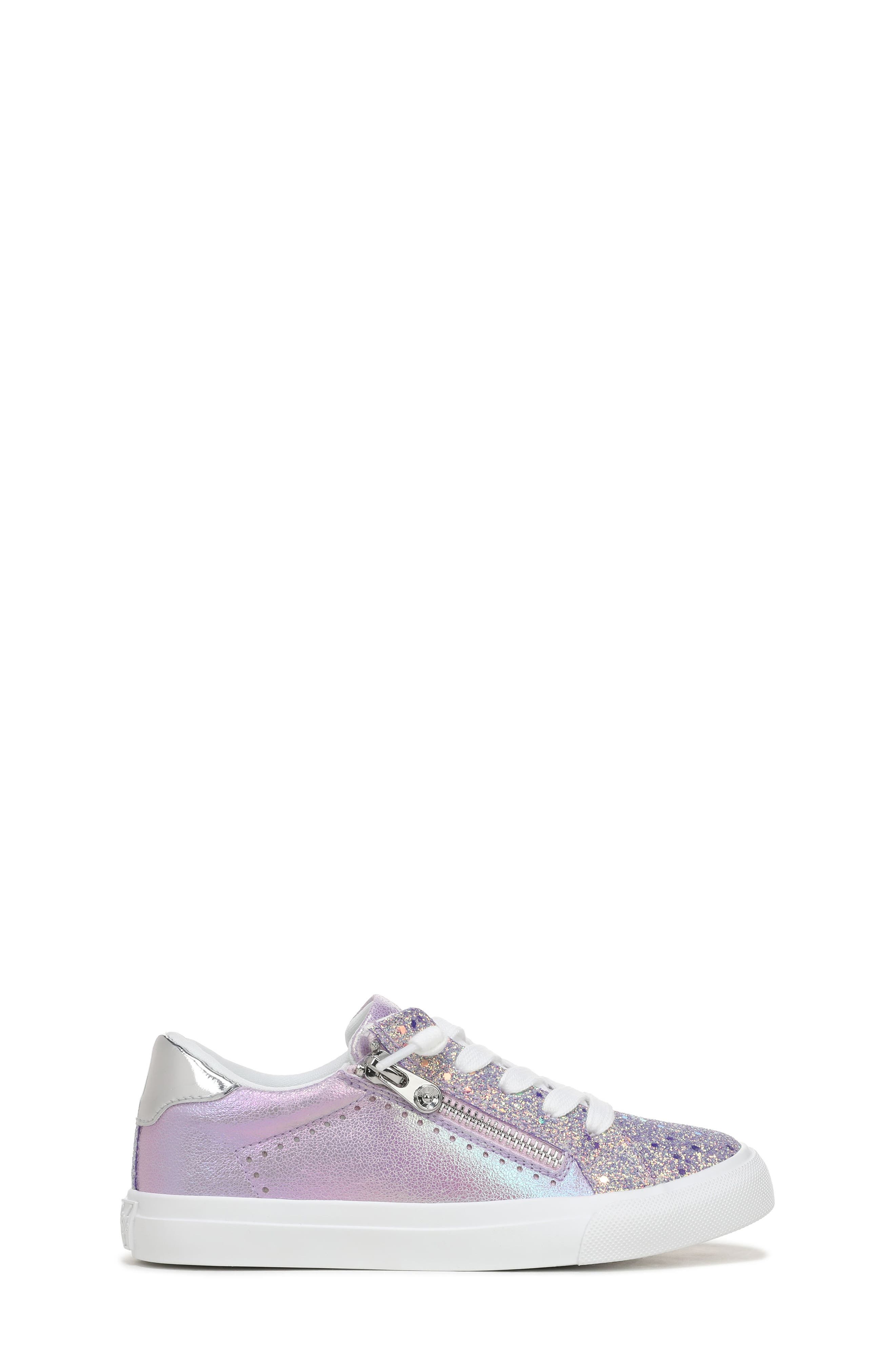 Kids' Perfect Glitter Sneaker, Alternate, color, PURPLE MULTI GLITTER