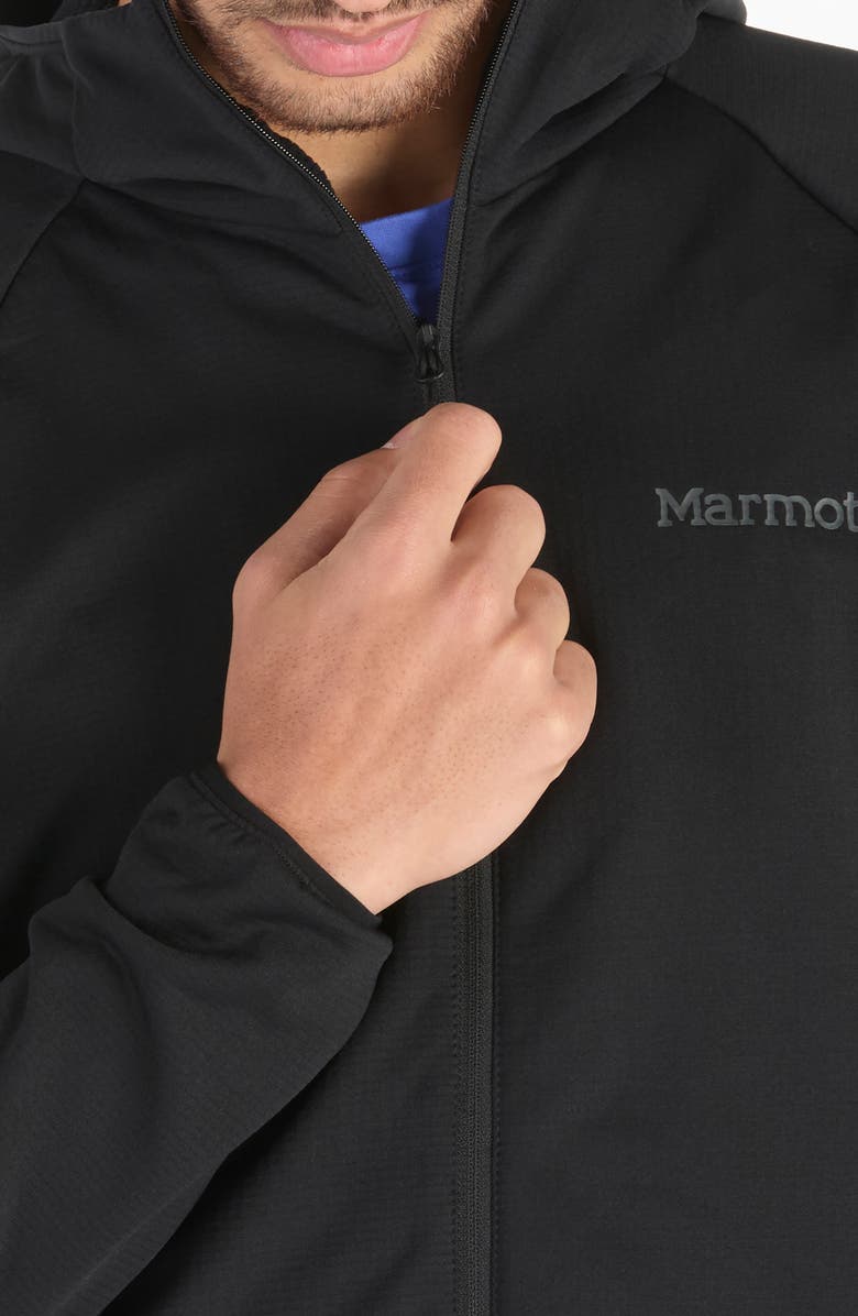 Marmot Leconte Full Zip Hoodie, Alternate, color, Black
