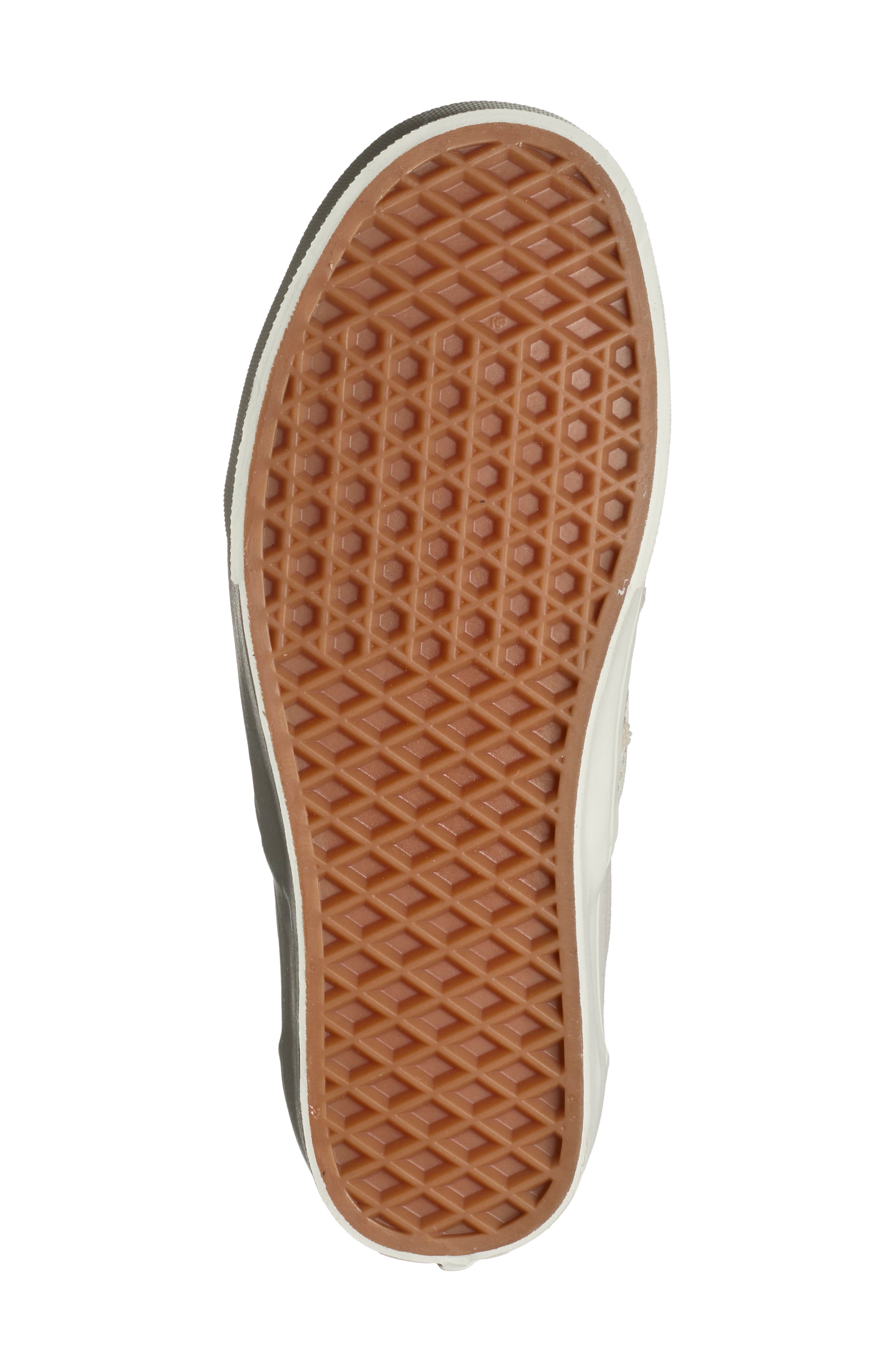 Classic Tufted Checkerboard Slip-On Sneaker, Alternate, color, MARSHMALLOW