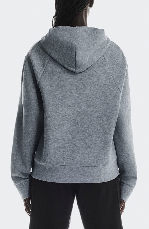 On Focus Tech Hoodie In Gray