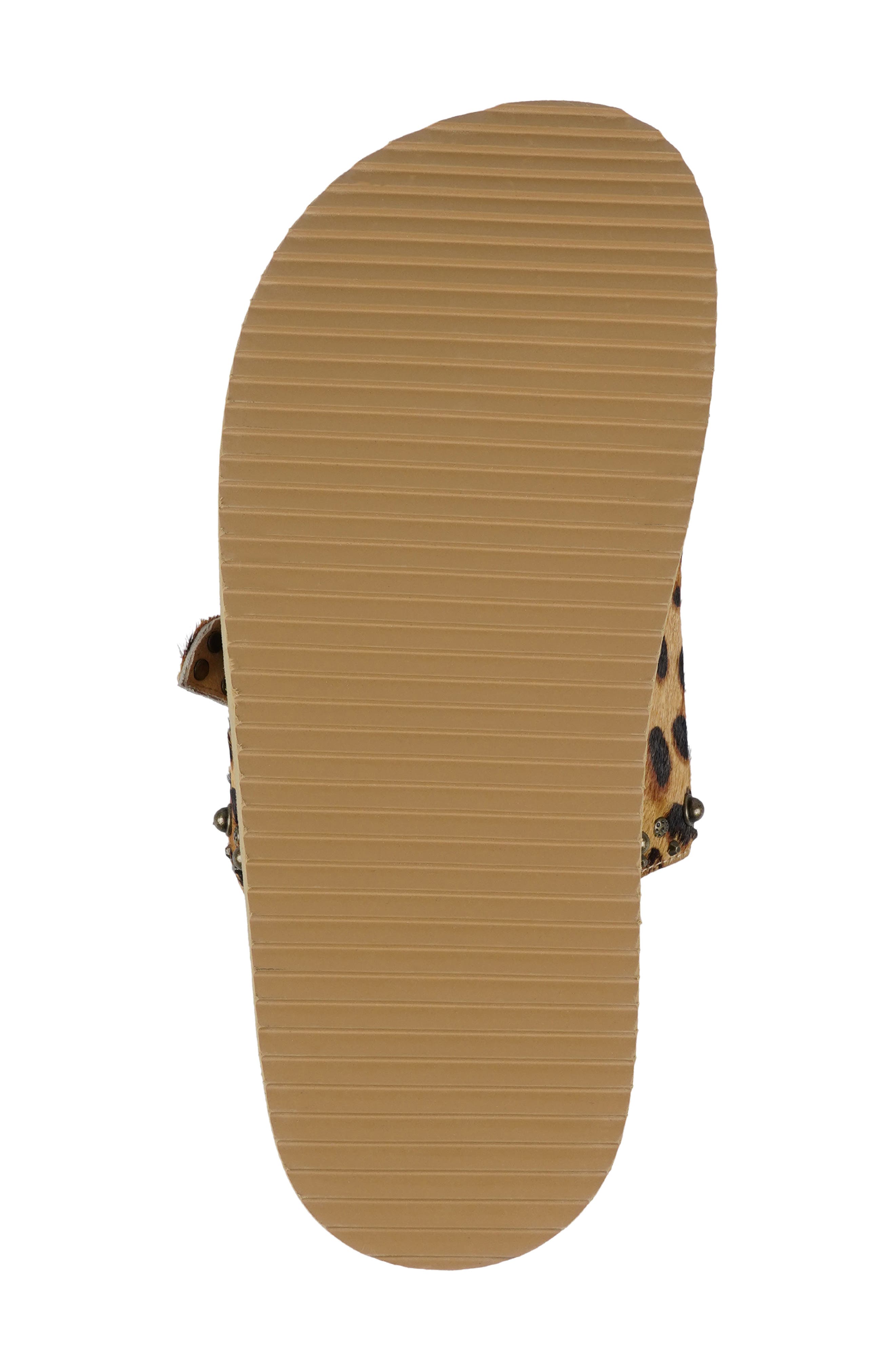 ZIGI Studded Platform Sandal, Alternate, color, Leopard Leather