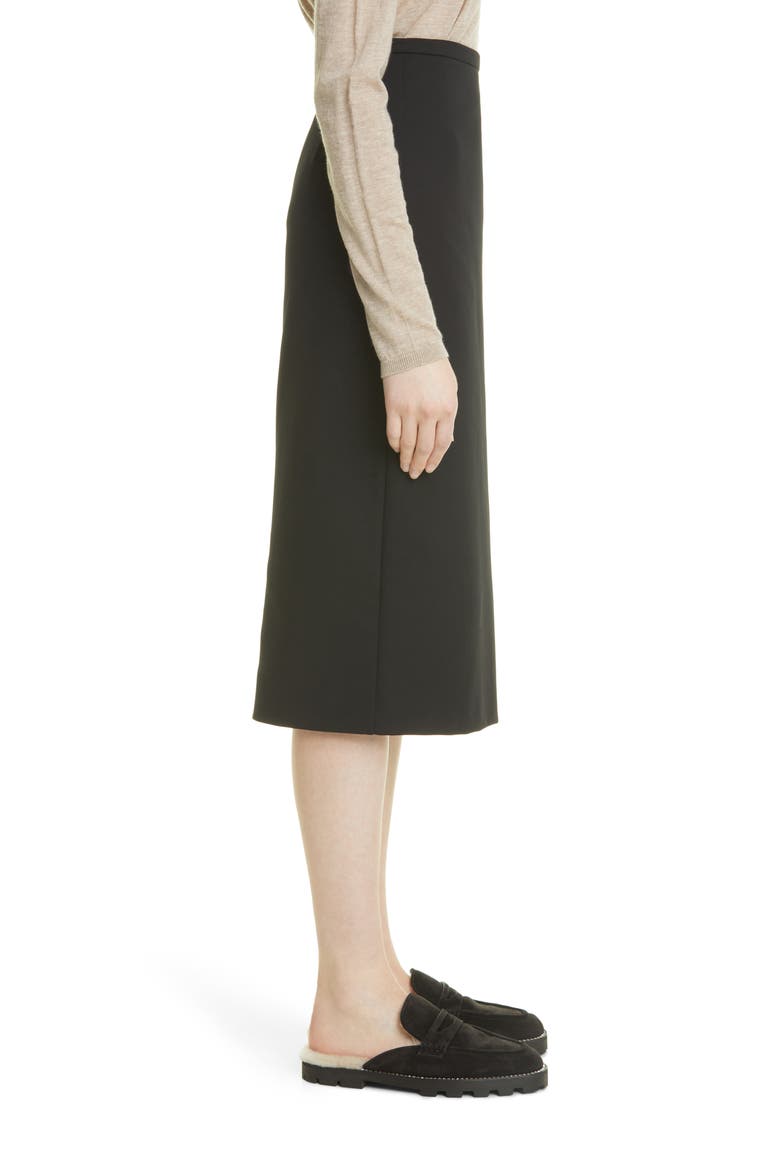 Sabato Stretch Jersey Pencil Skirt, Alternate, color, NERO