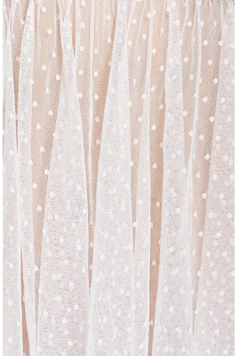 'Natalie' Babydoll & G-String, Alternate, color, WHITE