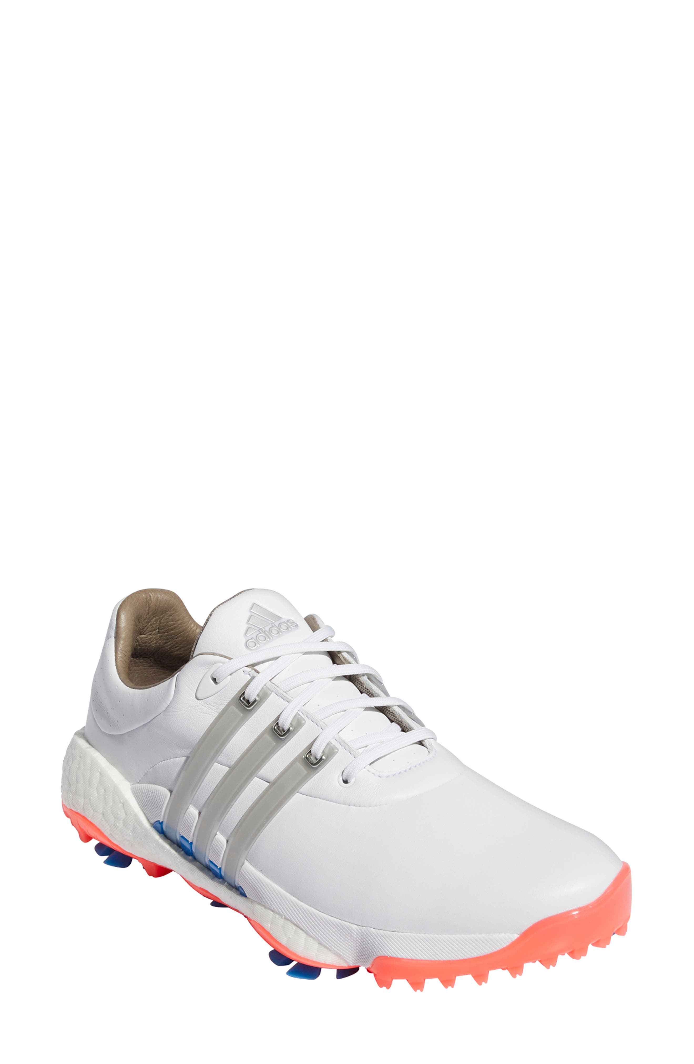 Tour360 22 Golf Shoe, Main, color, WHITE/ SILVER MET/ TURBO