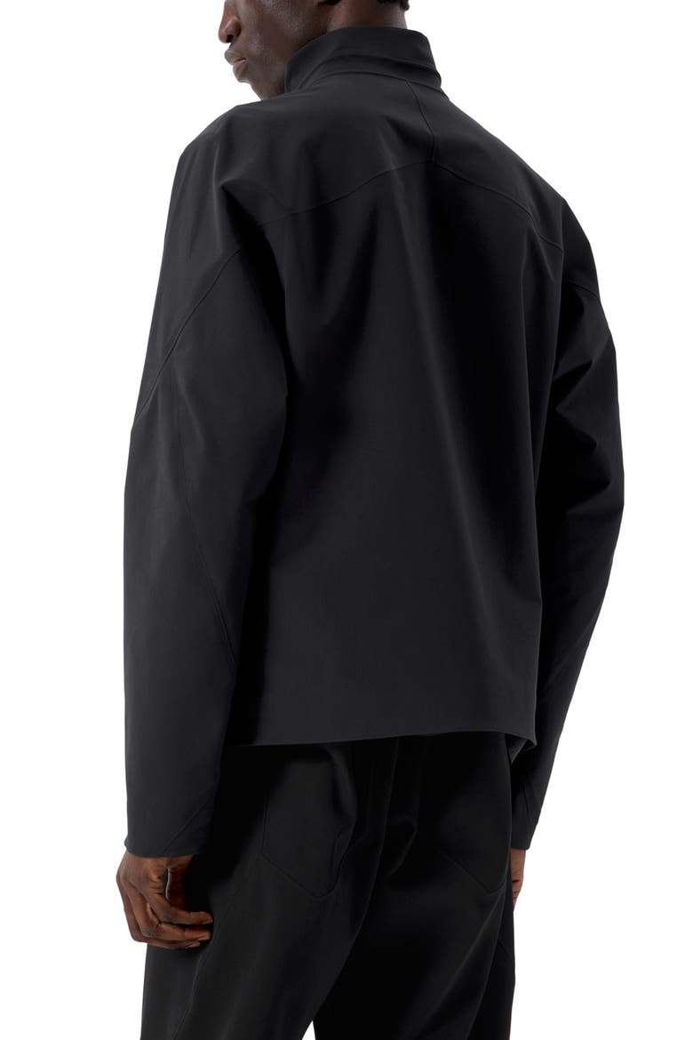 Isogon MX Water Repellent Stretch Soft Shell Jacket, Alternate, color, BLACK