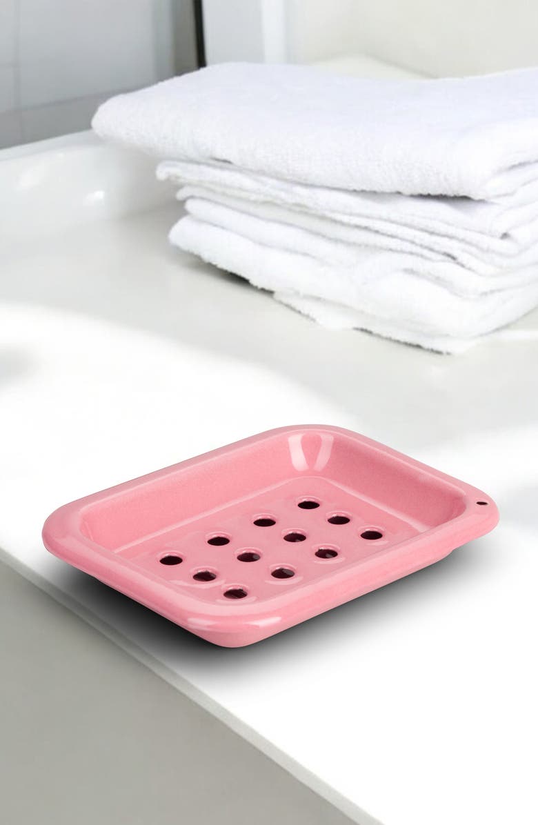 BRITISH COLOUR STANDARD Enamel Soap Dish, Alternate, color,