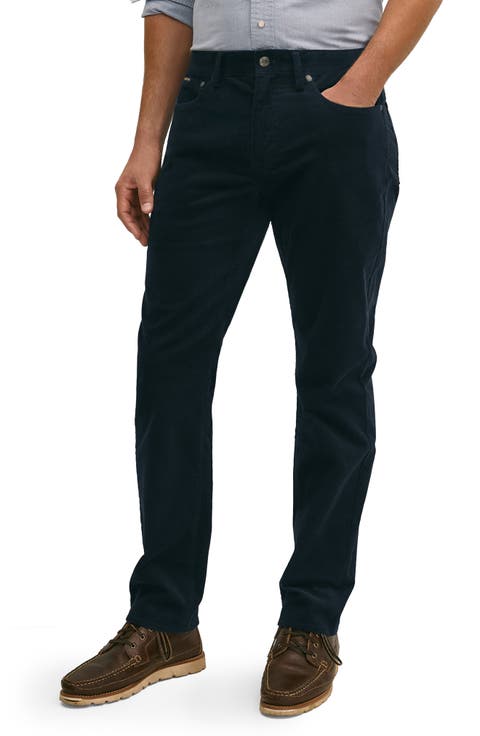 Stretch Cotton Corduroy Five Pocket Pants
