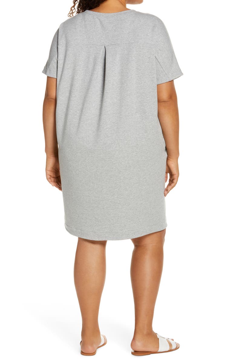 Caslon<sup>®</sup> Crewneck T-Shirt Dress, Alternate, color,
