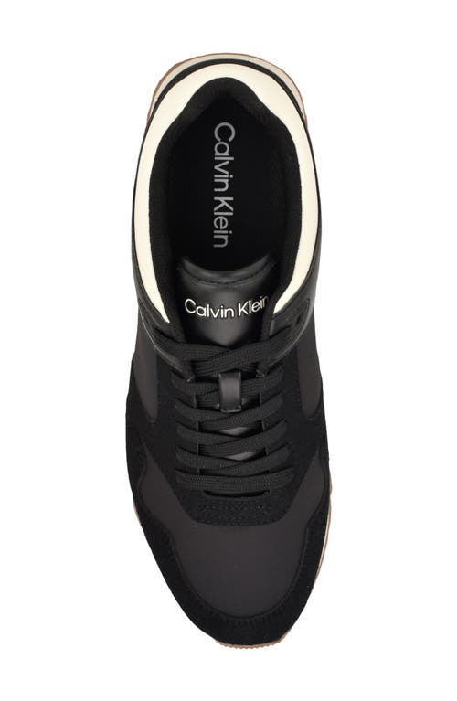 Calvin Klein Antoy Low Top Sneaker In Black