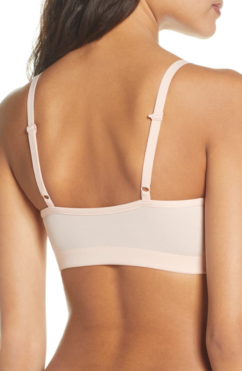 Natori Limitless Convertible Sports Bralette, Alternate, color, Goldn Rose