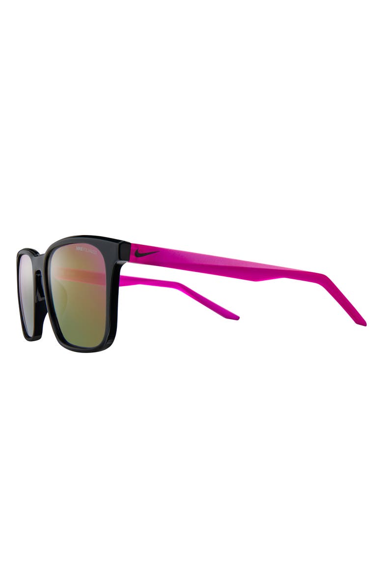 Nike Rave 57mm Polarized Square Sunglasses, Alternate, color,