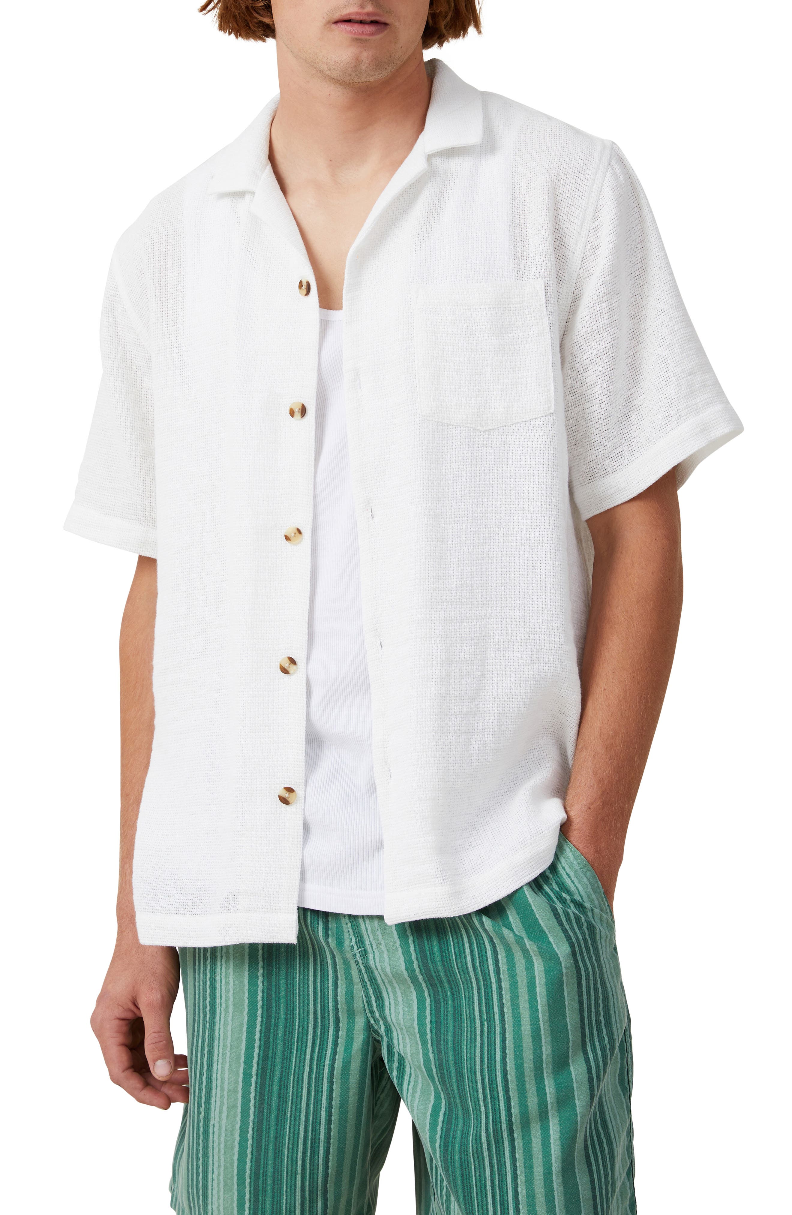 Cotton On Palma Cotton Camp Shirt
