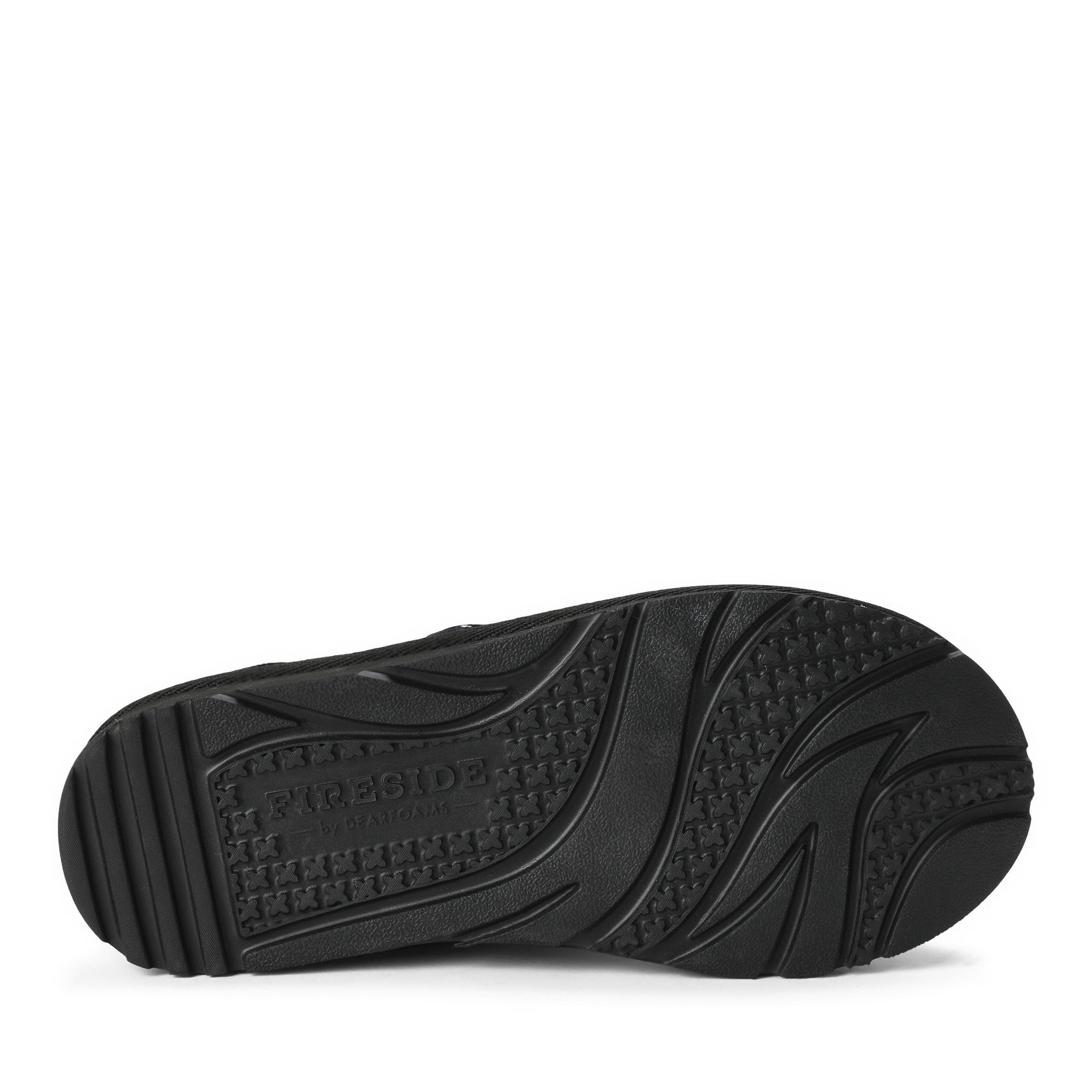 Fireside Coin Maryjane Slippers, Alternate, color, Black