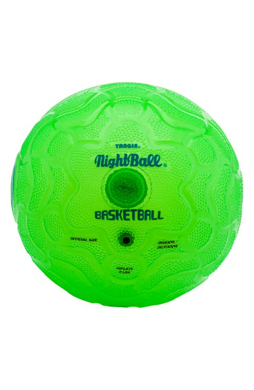 Tangle NightBall Basketball in Green 