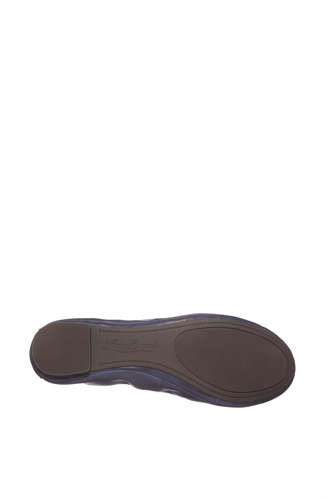 'Emmie' Flat, Alternate, color, NAVY