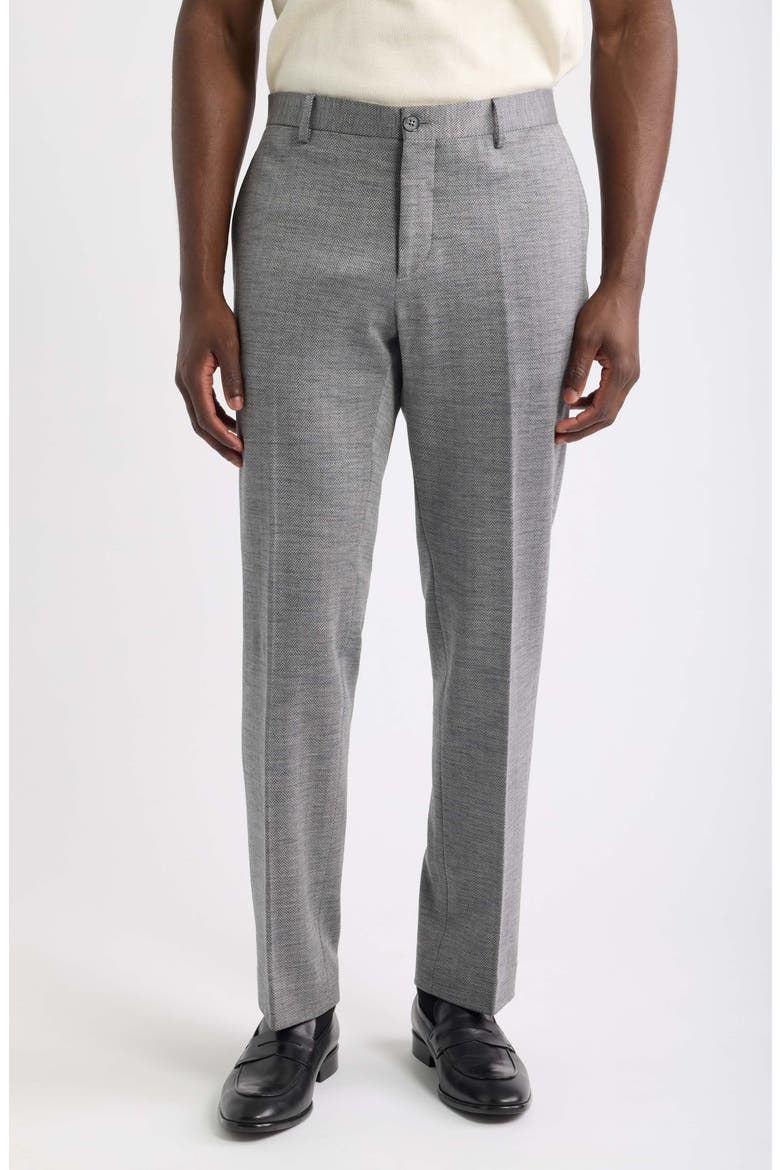Cotton Blend Chino Pants, Main, color, GREY STONE