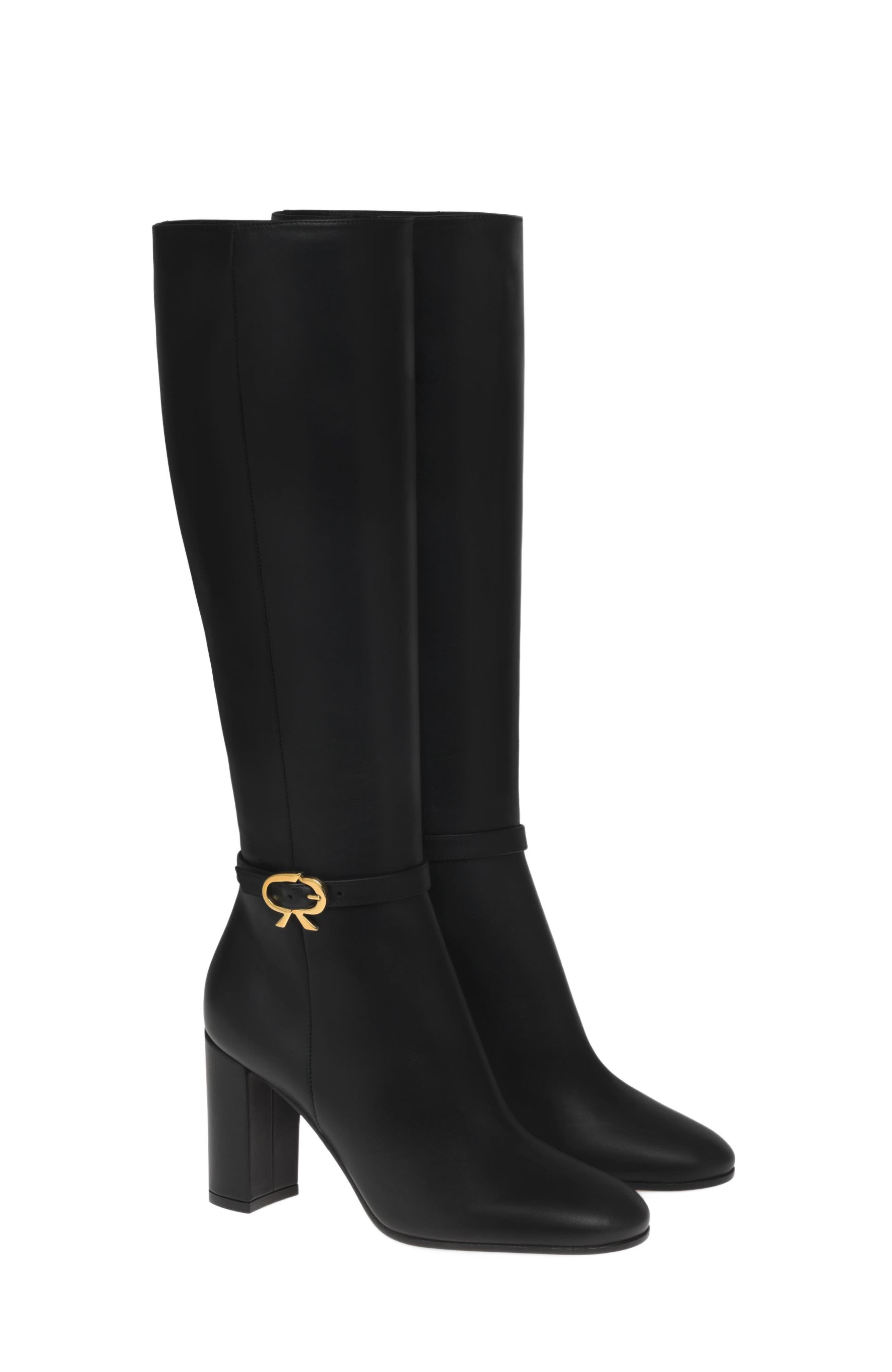 Gianvito Rossi Ribbon Boot 85, Alternate, color, 