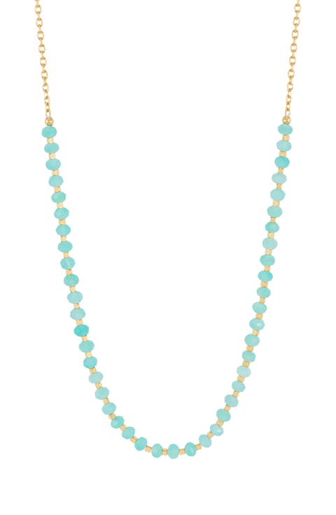 Amelia Amazonite Gemstone Necklace