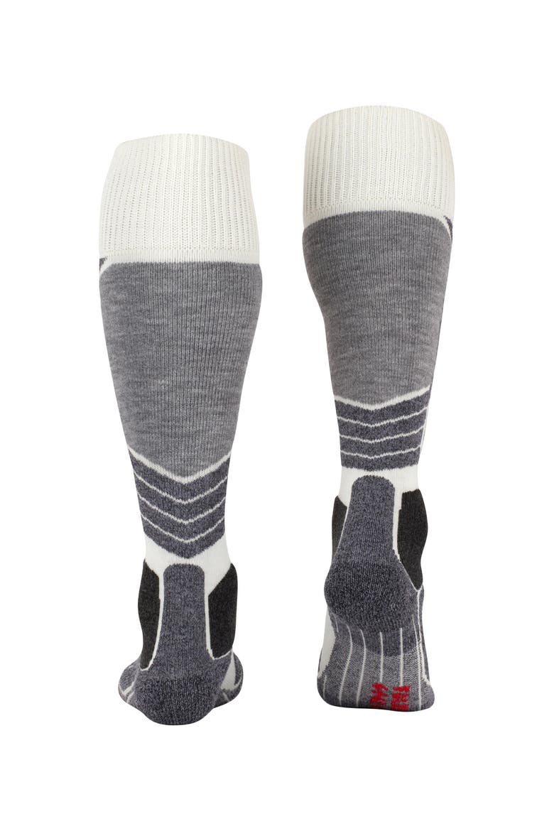 SK1 Comfort Ski Socks, Alternate, color, Off-White