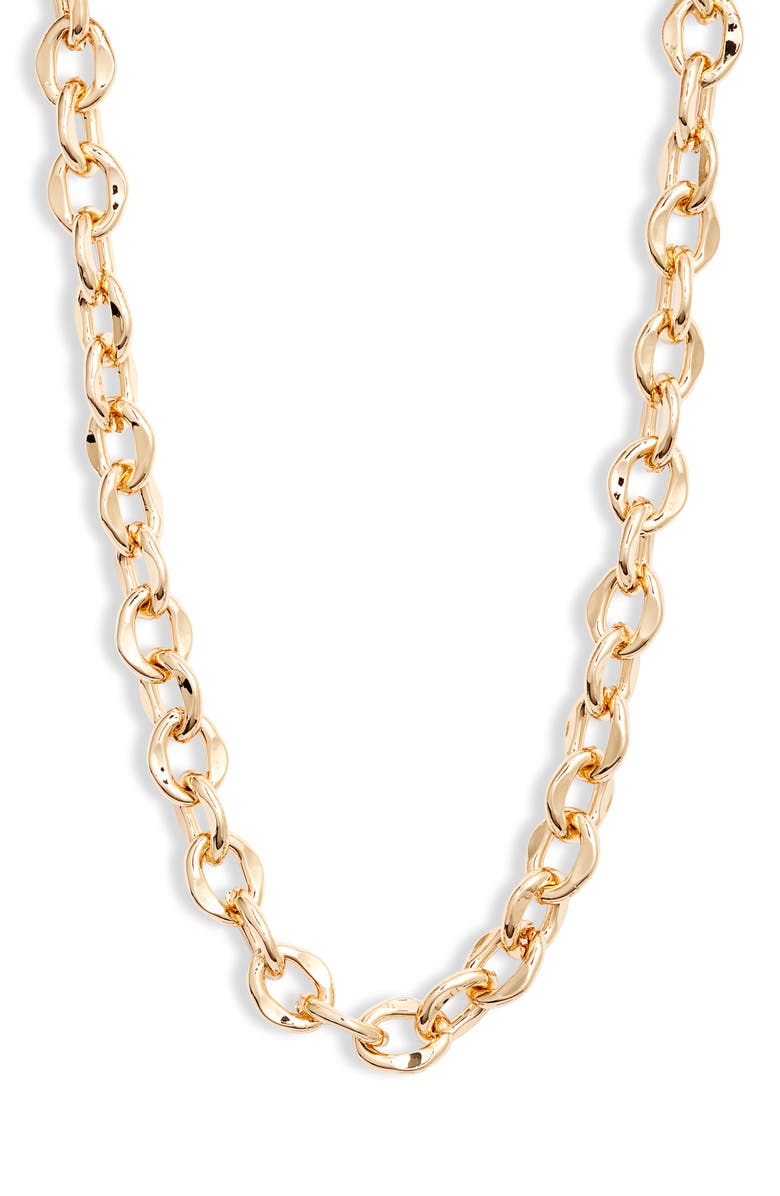 Open Edit Flat Chain Necklace, Main, color,
