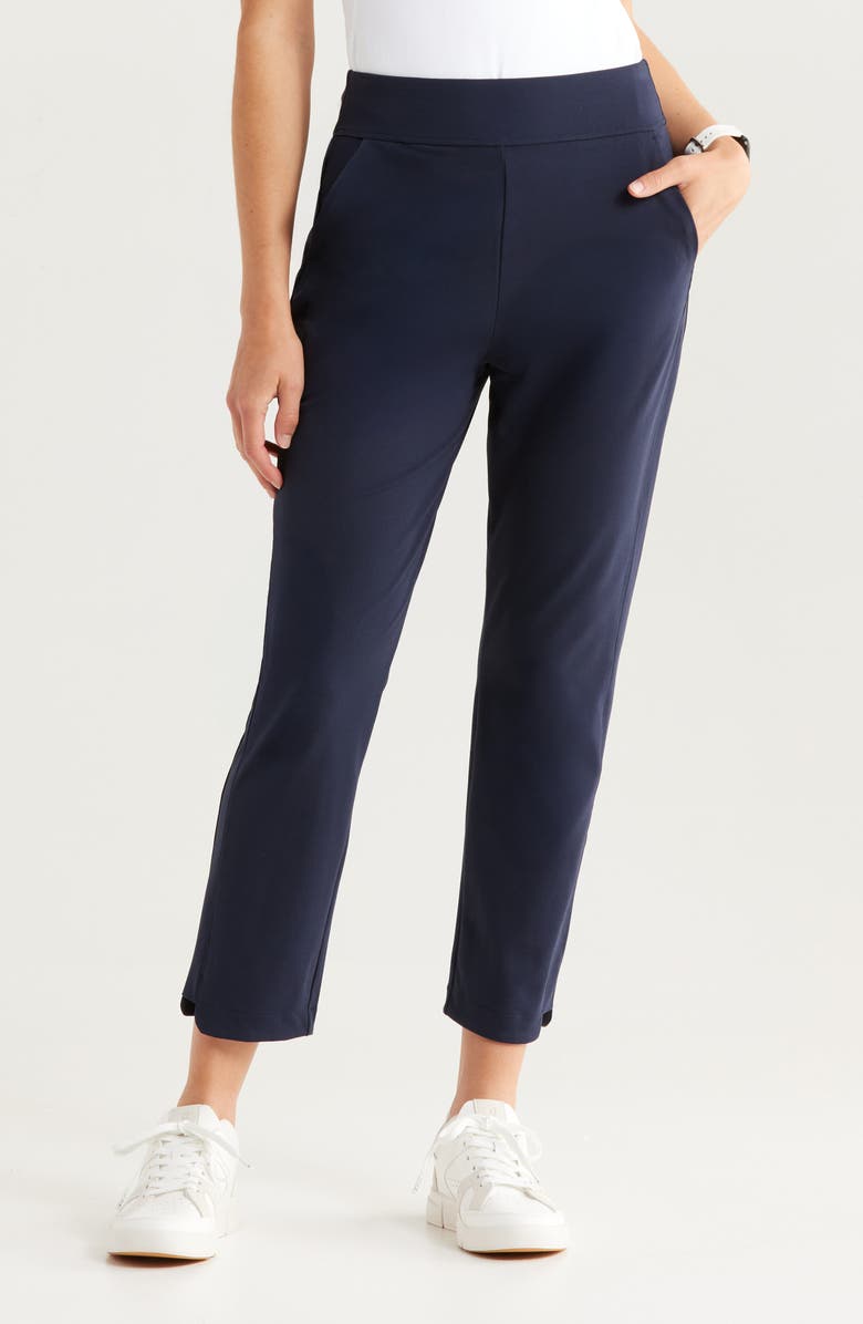Zella Full Swing Ankle Pants, Main, color, Navy Sapphire