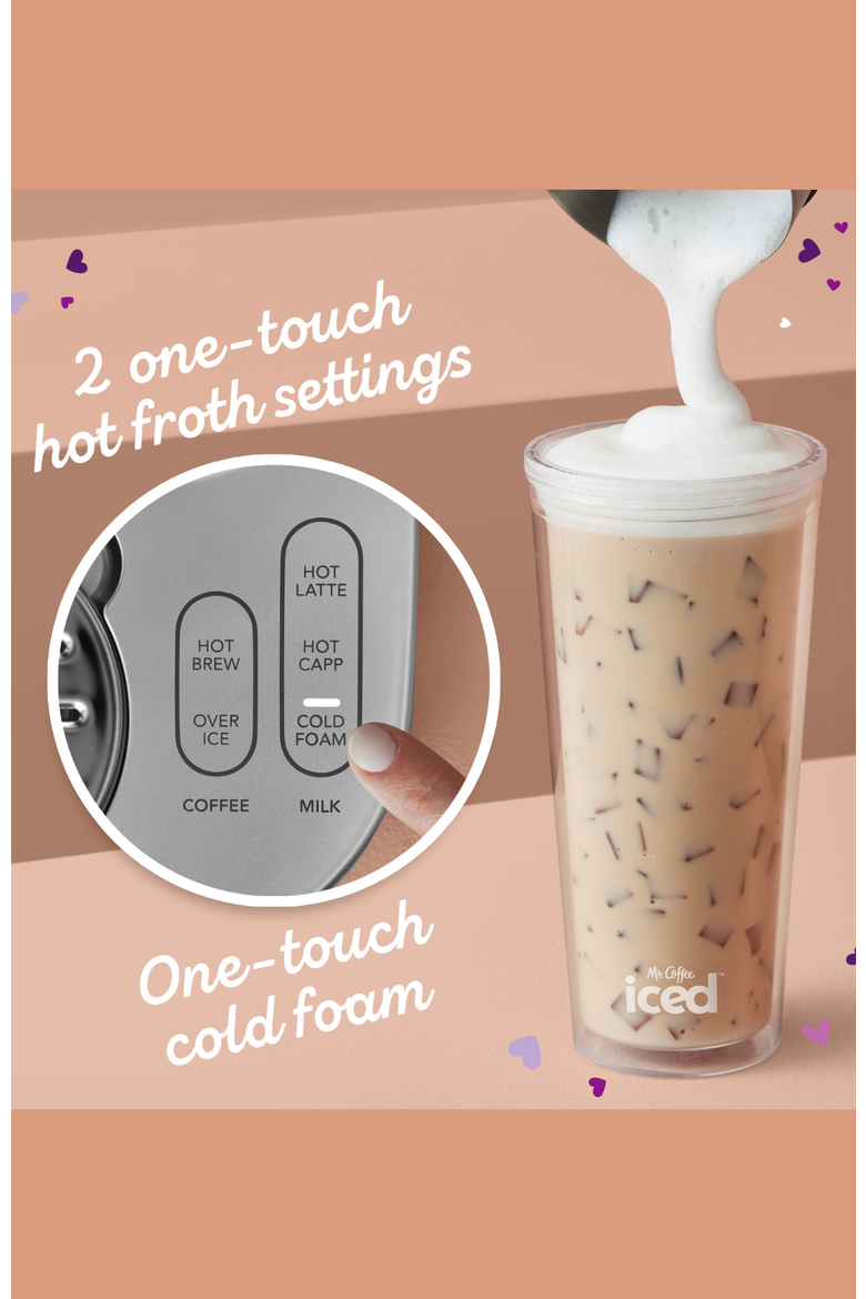 4-in-1 Single Serve Latte Lux iced, and Hot Coffee Maker, Alternate, color, Silver