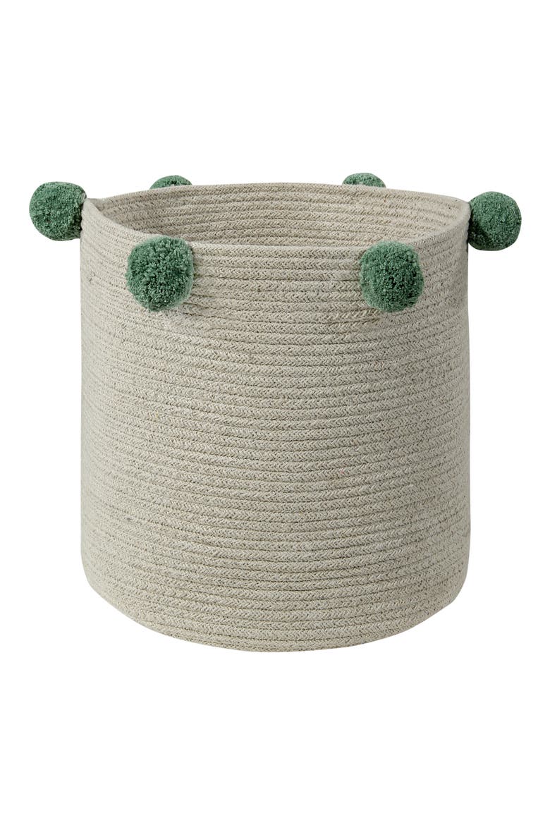 Bubbly Basket, Main, color, NATURAL/ GREEN