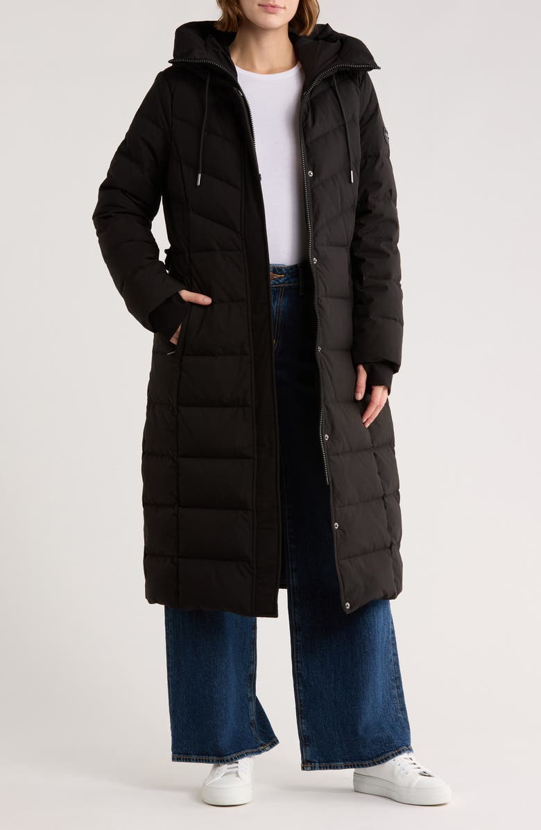 Michael Kors Missy Dogwalker Down Puffer Coat, Alternate, color, 