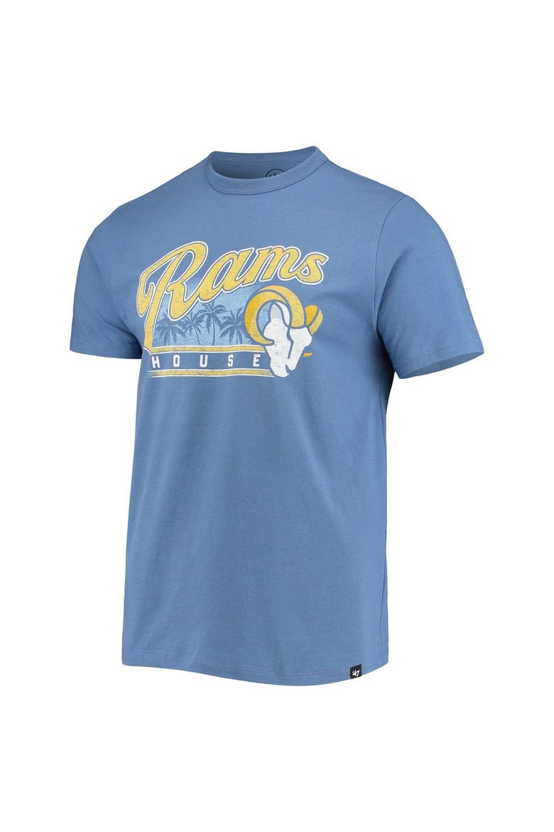 Men's '47 Royal Los Angeles Rams Team Franklin T-Shirt, Alternate, color, Royal