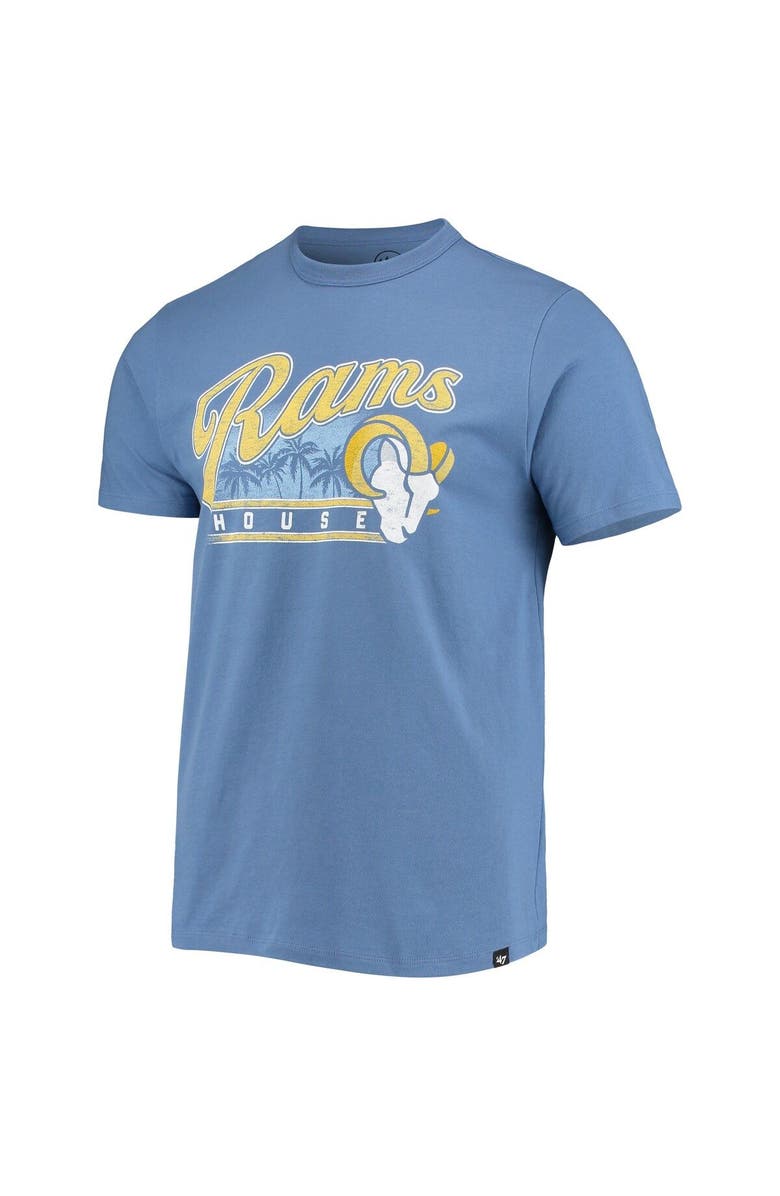 '47 Men's '47 Royal Los Angeles Rams Team Franklin T-Shirt, Alternate, color, Royal