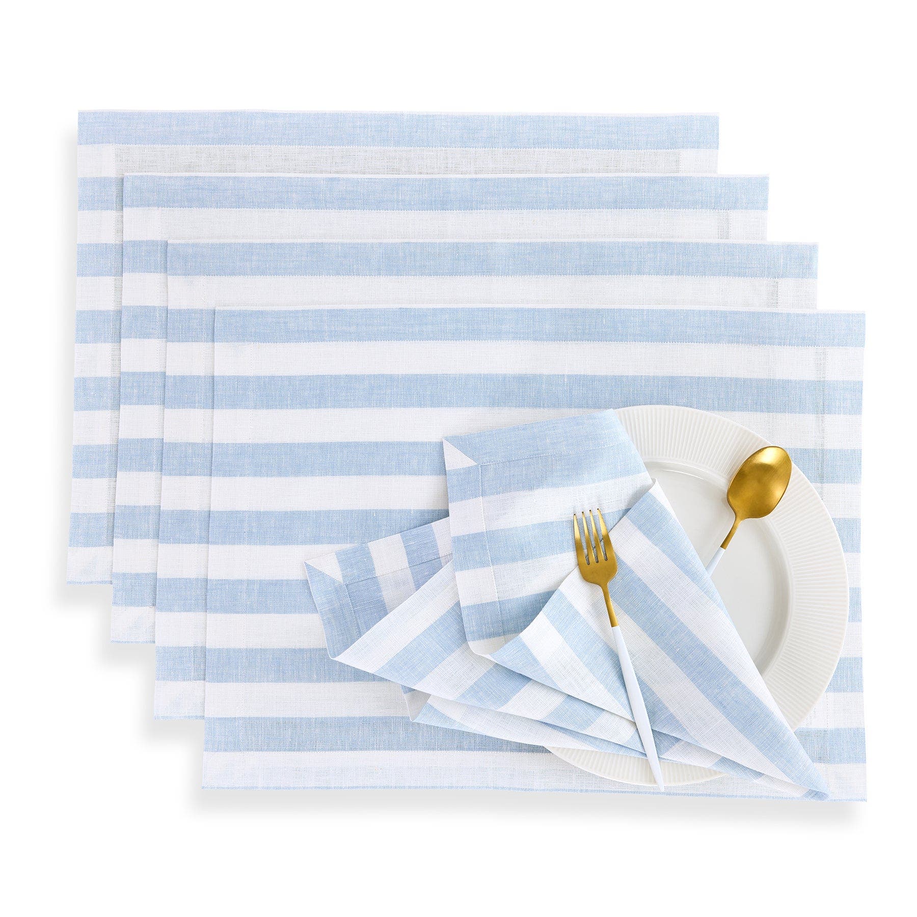 Blue and White