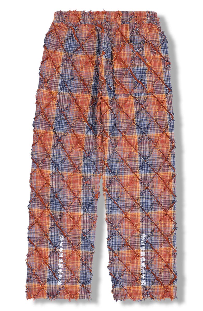 PLEASURES Mystic Flannel Pants, Alternate, color, Orange