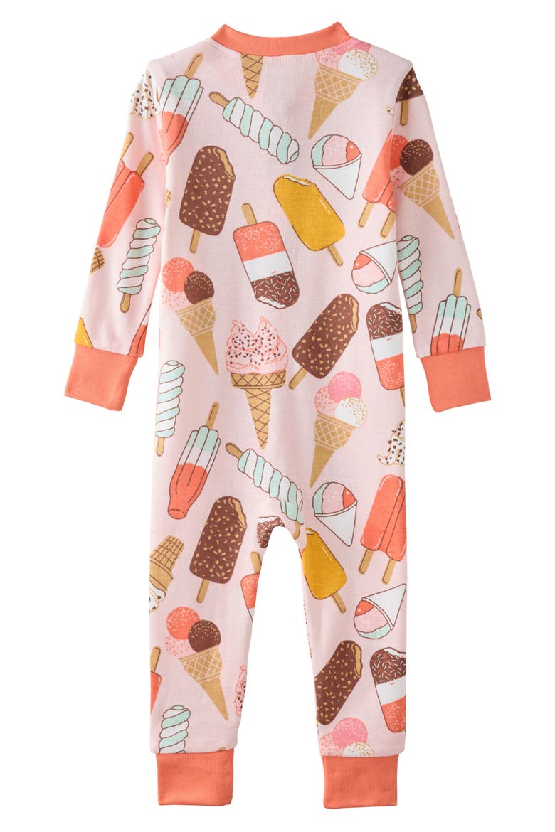 Shawn Footless Organic Cotton One-Piece Pajamas, Alternate, color, THE SCOOP