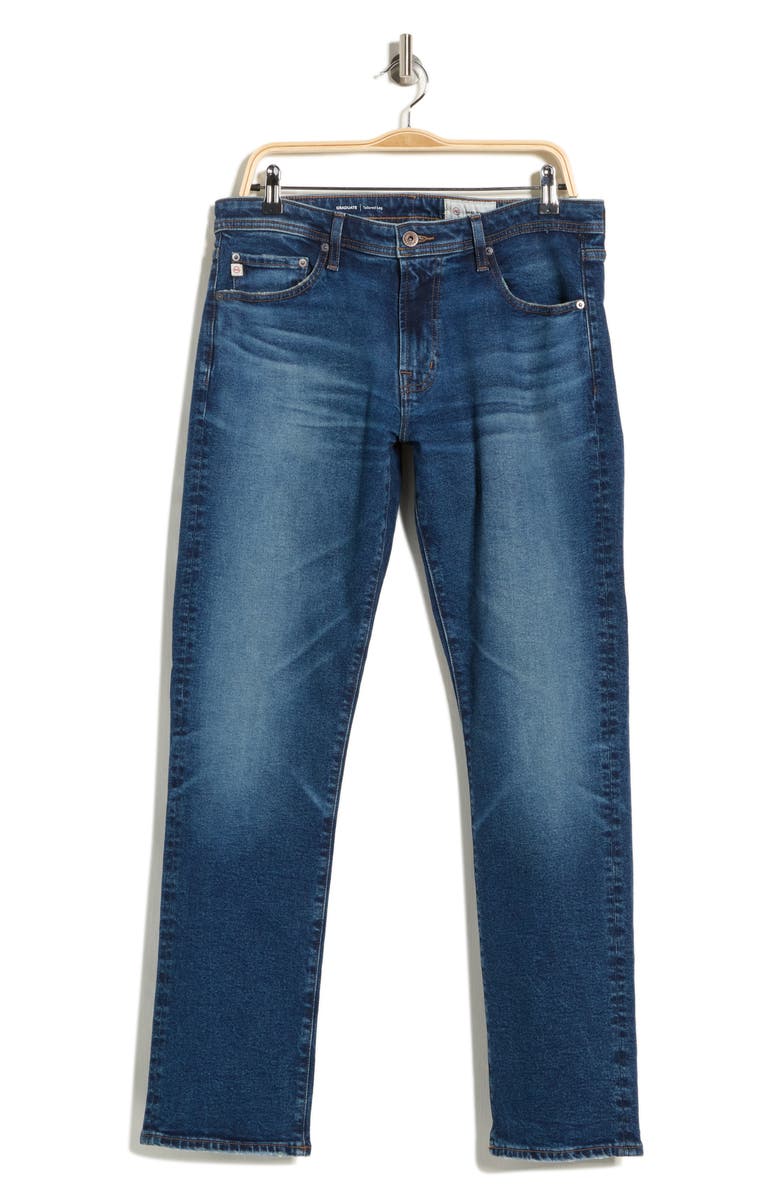 AG Graduate Straight Leg Jeans, Alternate, color, Williamson