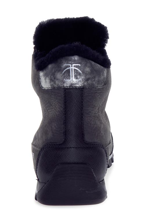 Candice Cooper Runlo Waterproof Genuine Shearling Lined High Top Sneaker In Multi