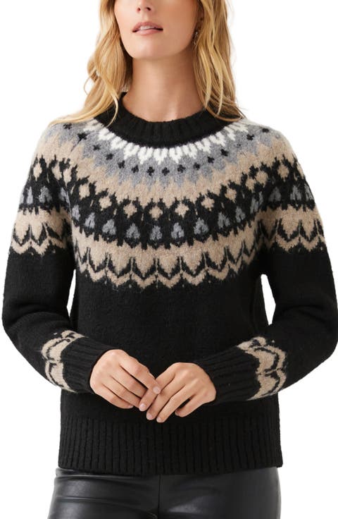 Jacquard Crewneck Sweater