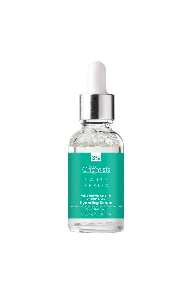 SKINCHEMISTS Youth Series Dry Skin Serum Marula Oil 4%, Q10 1%, Rosehip Oil 4% 30ml, Main, color, White