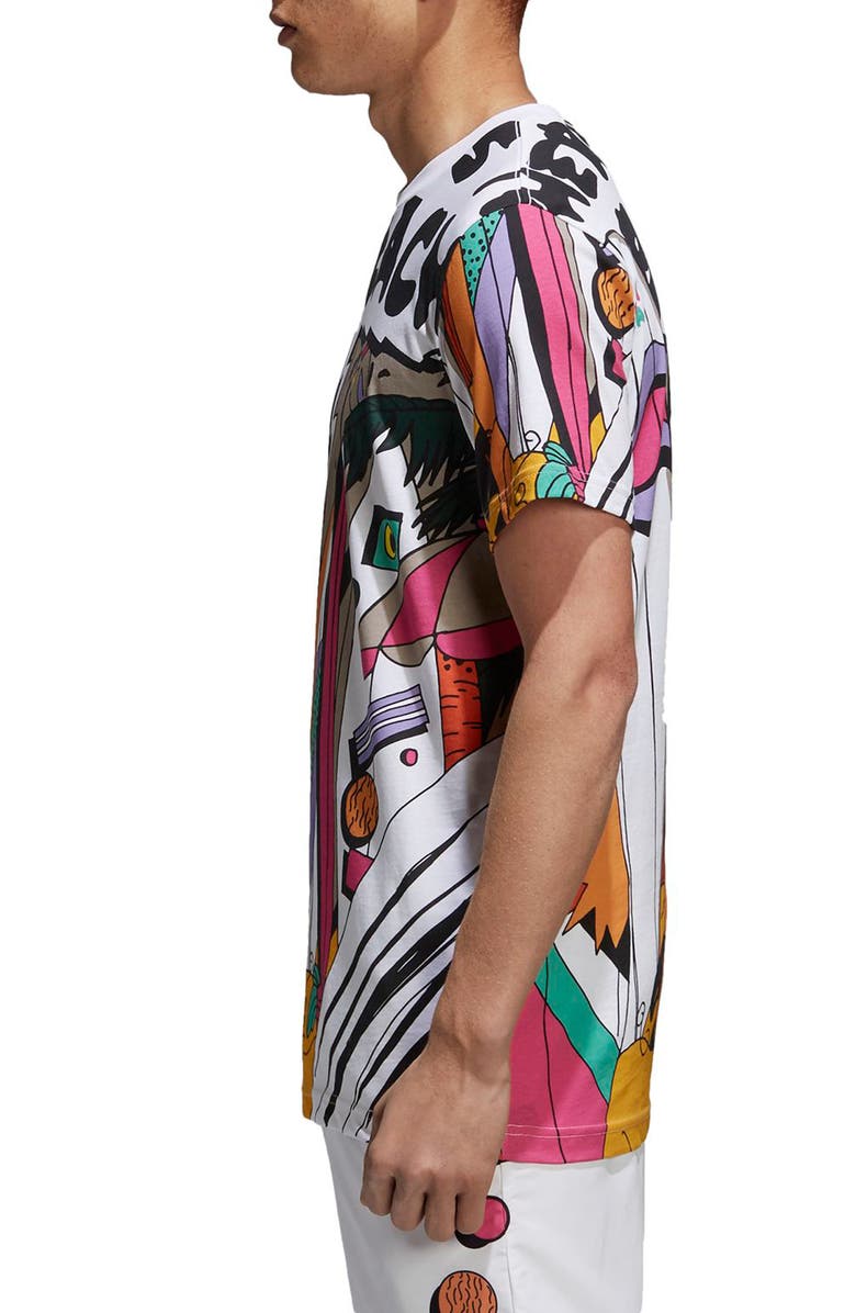 adidas Originals Graphic T-Shirt, Alternate, color, 