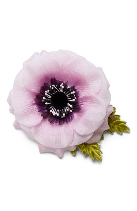 The Lavender Anemone Floral Brooch