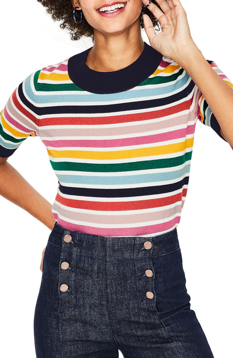 Boden Rachel Knit Tee, Main, color, 