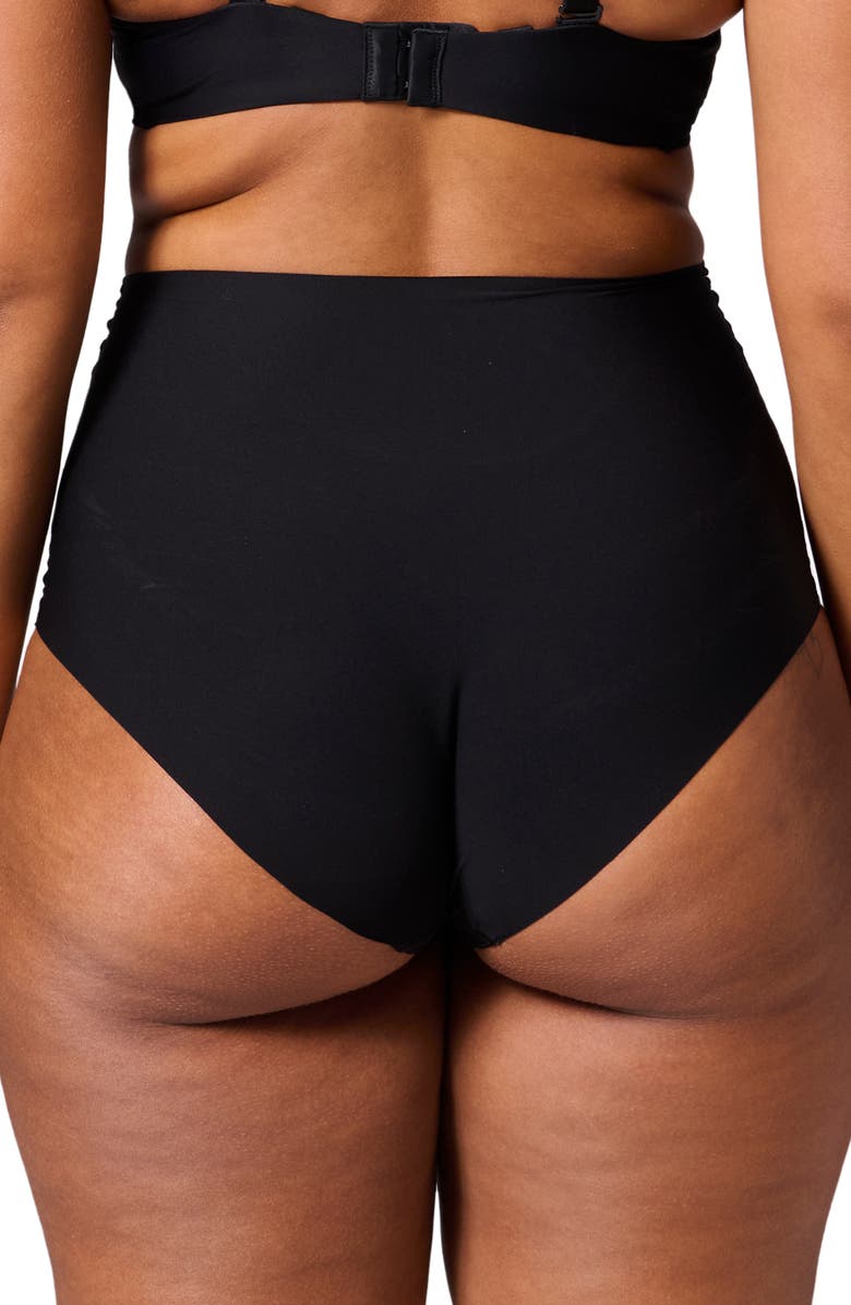 Simone Perele Story Control Briefs, Alternate, color, Black