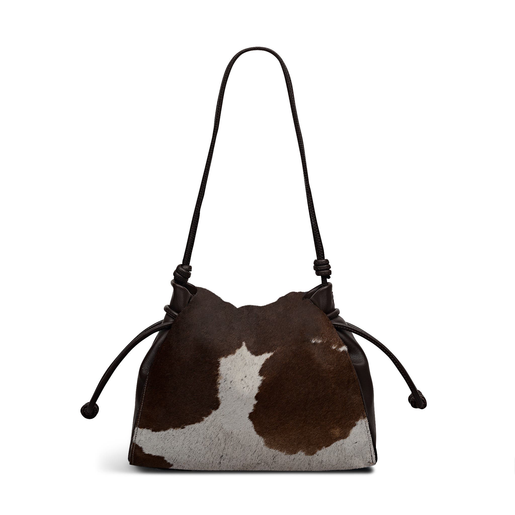 Radley The Roxburgh - Cow Hide Medium Drawstring Crossbody Bag, Alternate, color, Dark Oak