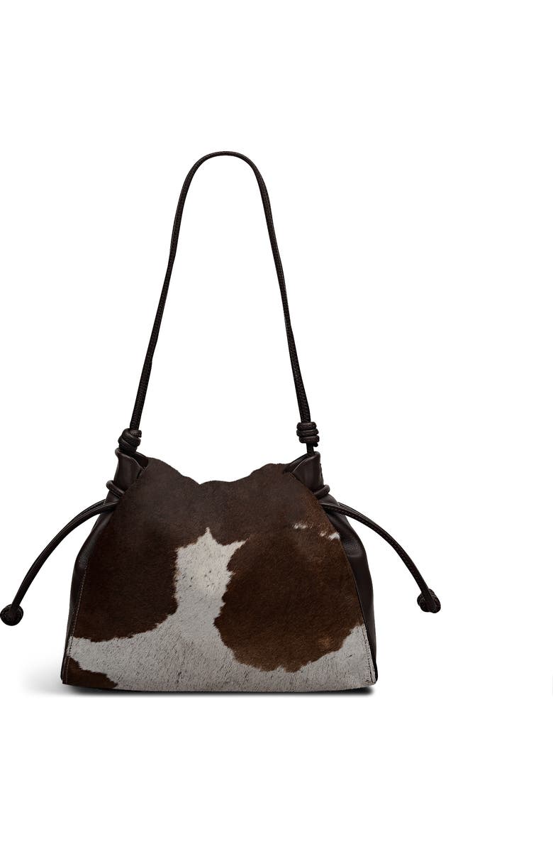 Radley The Roxburgh - Cow Hide Medium Drawstring Crossbody Bag, Alternate, color, Dark Oak
