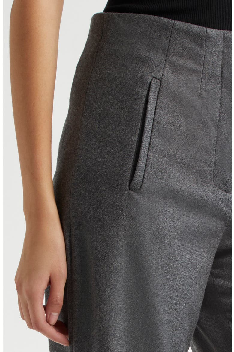 Jude Clean Waist Wide Leg Pants, Alternate, color, HEATHER GREY