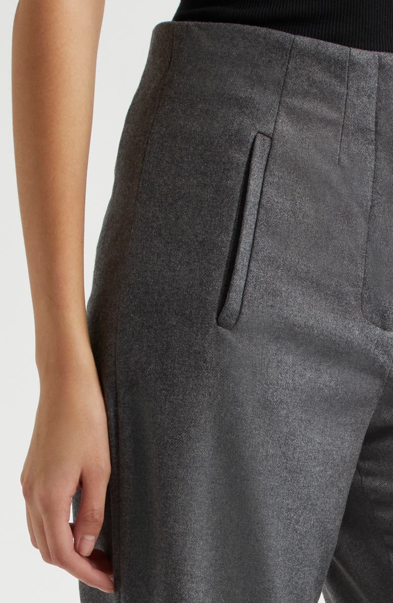 Veronica Beard Jude Clean Waist Wide Leg Pants, Alternate, color,