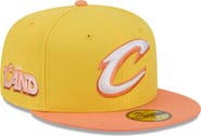 New Era Men's New Era Gold Cleveland Cavaliers 2025/26 City Edition Alternate 59FIFTY Fitted Hat