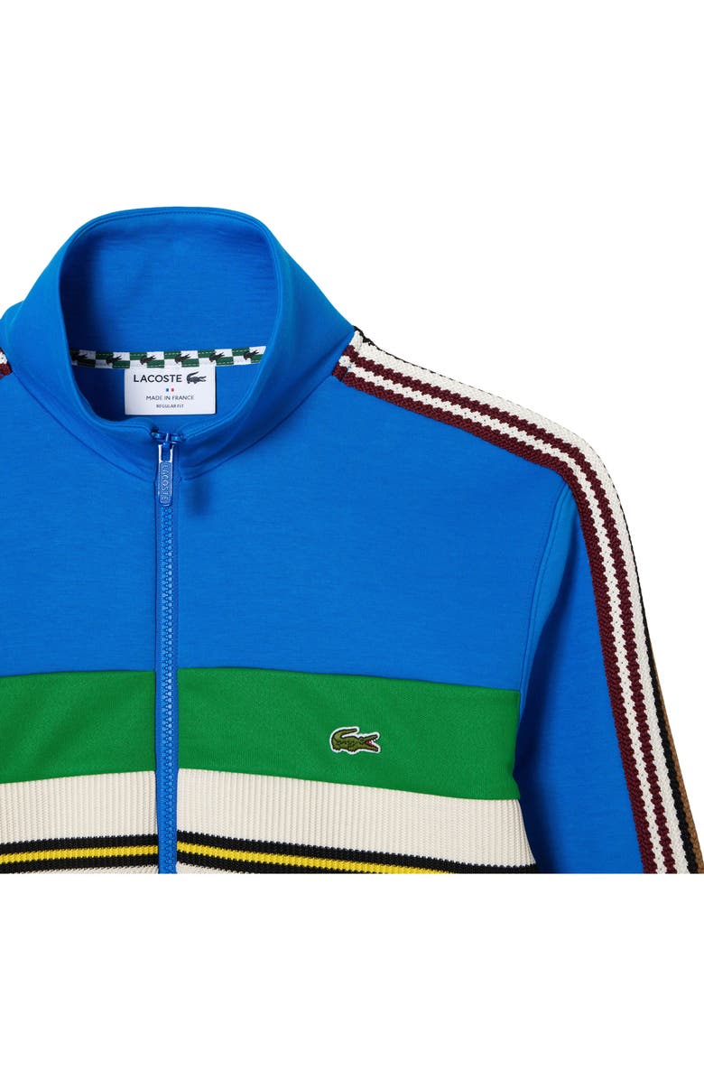 Lacoste Chest Stripe Track Jacket, Alternate, color, 