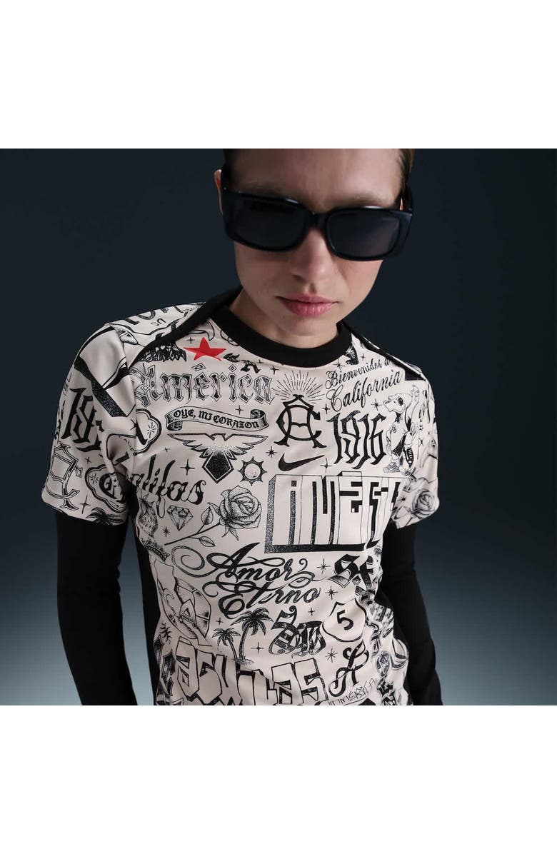 Nike Women's Nike Cream Club America 2024/25 CA x CA Academy Pro Pre-Match Performance Top, Alternate, color, 